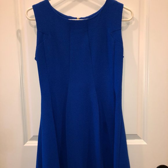 Gianni Bini Royal Blue Sheath Dress - Picture 1 of 6